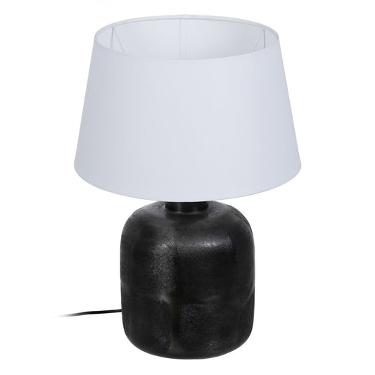 Table lamp Black White 220 V 38 x 38 x 57 cm