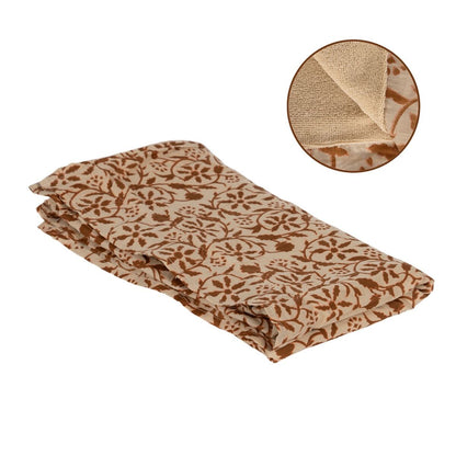 Pareo Towel Brown Beige Cotton 90 x 180 cm