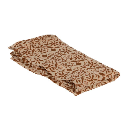 Pareo Towel Brown Beige Cotton 90 x 180 cm