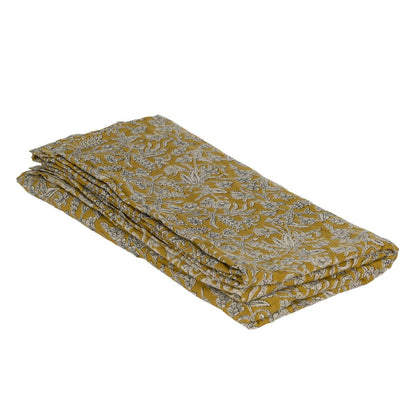 Pareo Towel Beige Mustard Cotton 90 x 180 cm