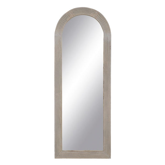 Espejo Vestidor Blanco Natural Cristal Madera de mango Madera MDF Vertical 64,8 x 3,8 x 172,7 cm