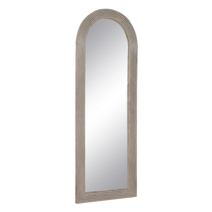 Espejo Vestidor Blanco Natural Cristal Madera de mango Madera MDF Vertical 64,8 x 3,8 x 172,7 cm