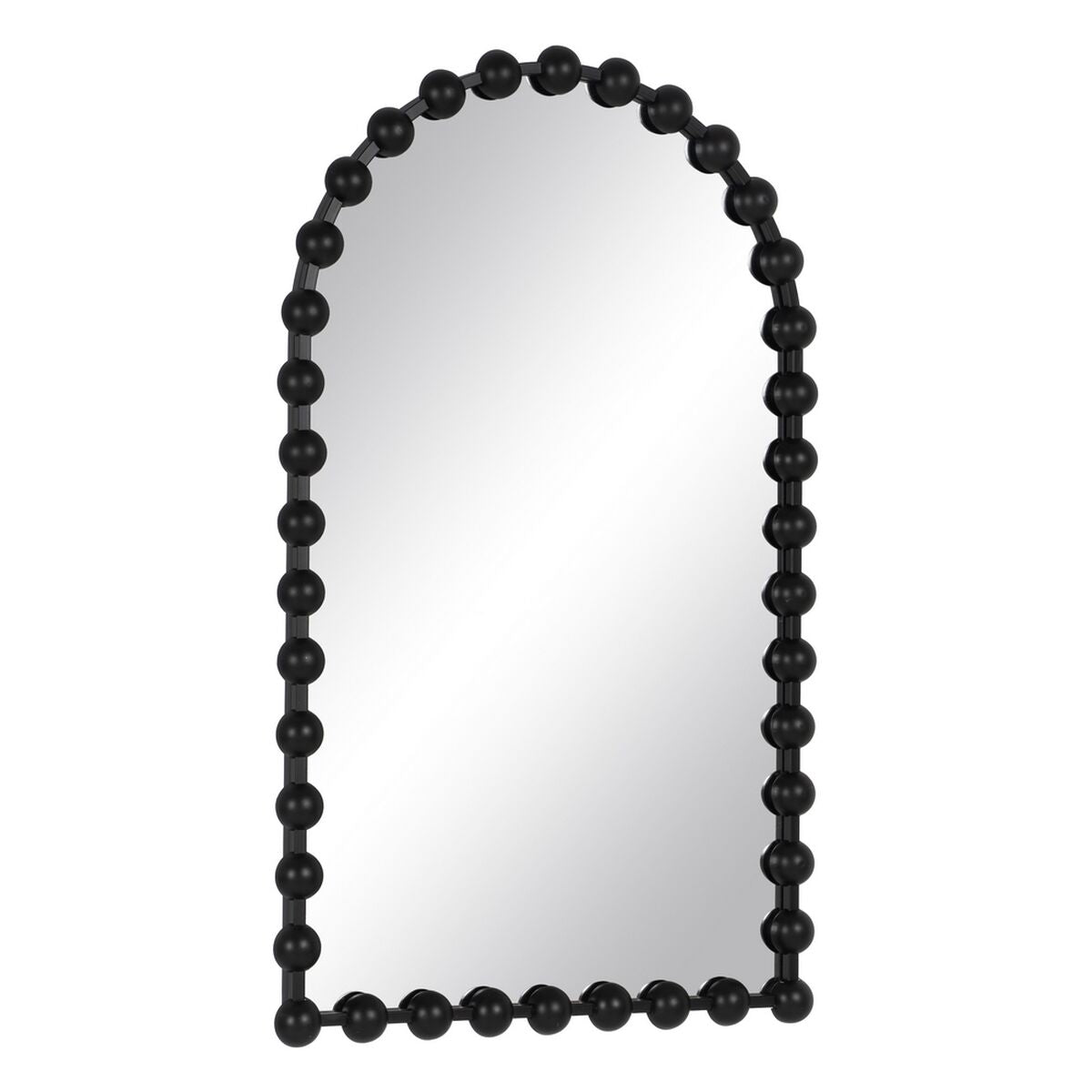 Black Iron Wall Mirror 61 x 4.5 x 100 cm