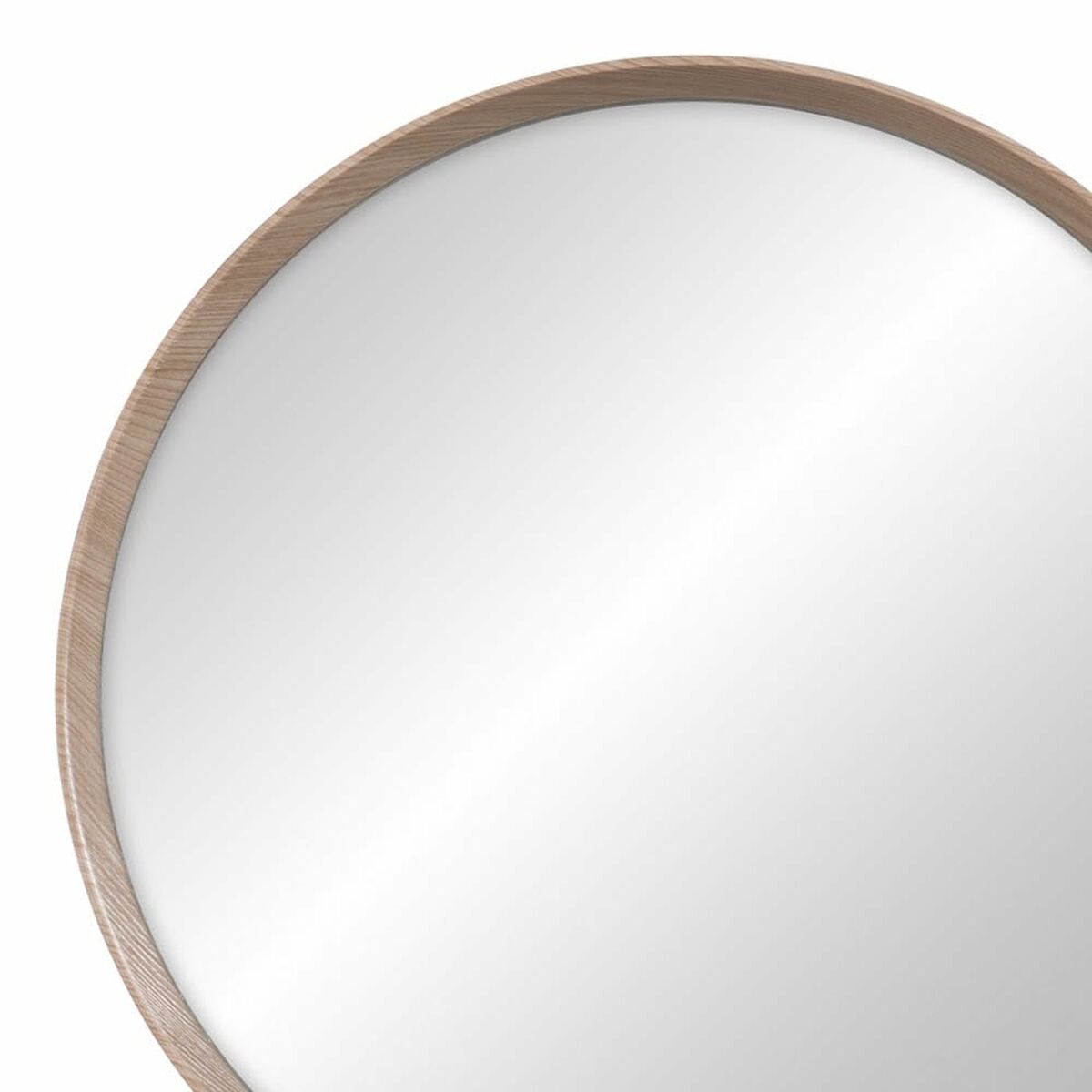 Natural Beige Wall Mirror 54 x 6.8 x 54 cm