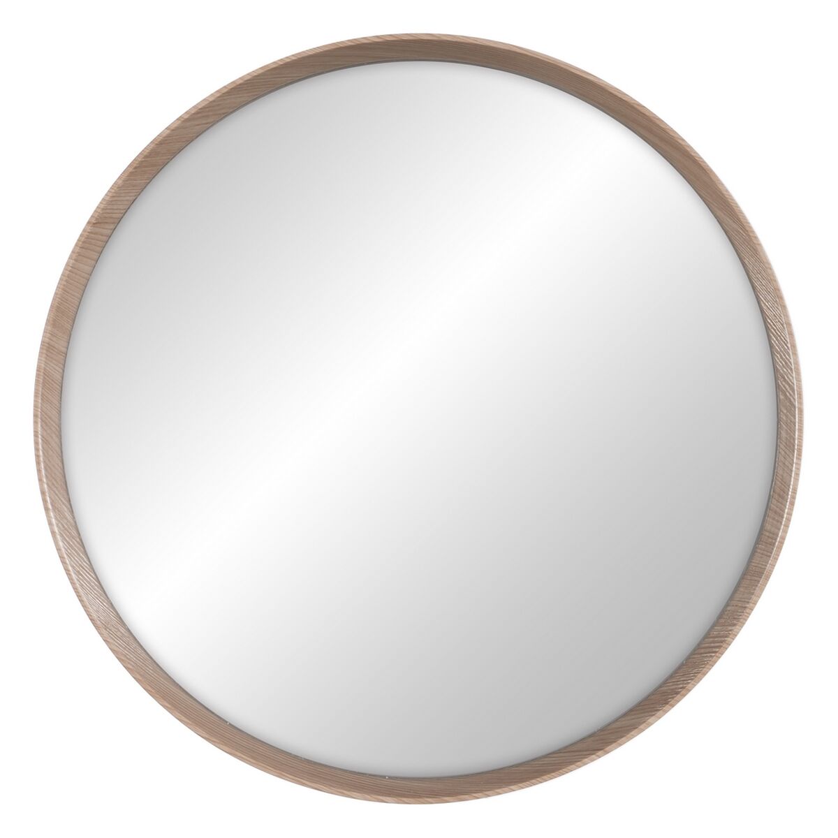 Natural Beige Wall Mirror 54 x 6.8 x 54 cm