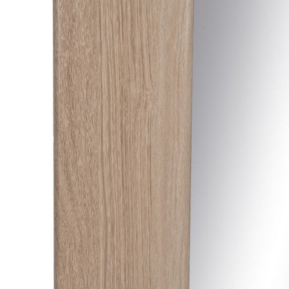 Espejo de pared Natural Cristal Madera MDF 50 x 2,2 x 85 cm