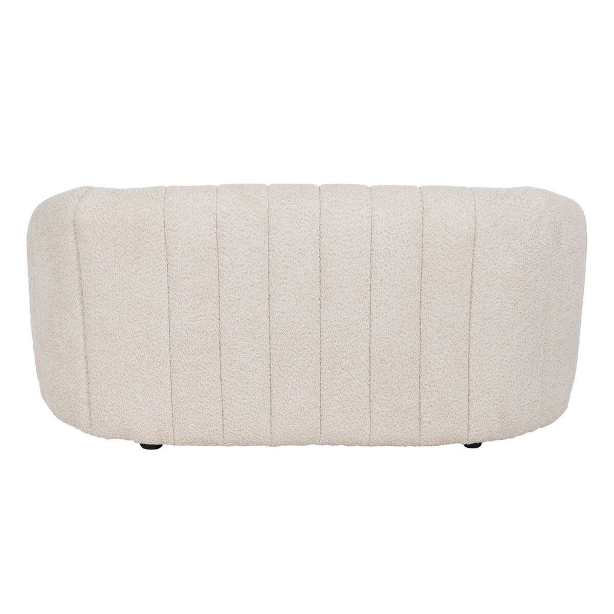 Beige Polyester Iron Sofa 146 x 84 x 66 cm