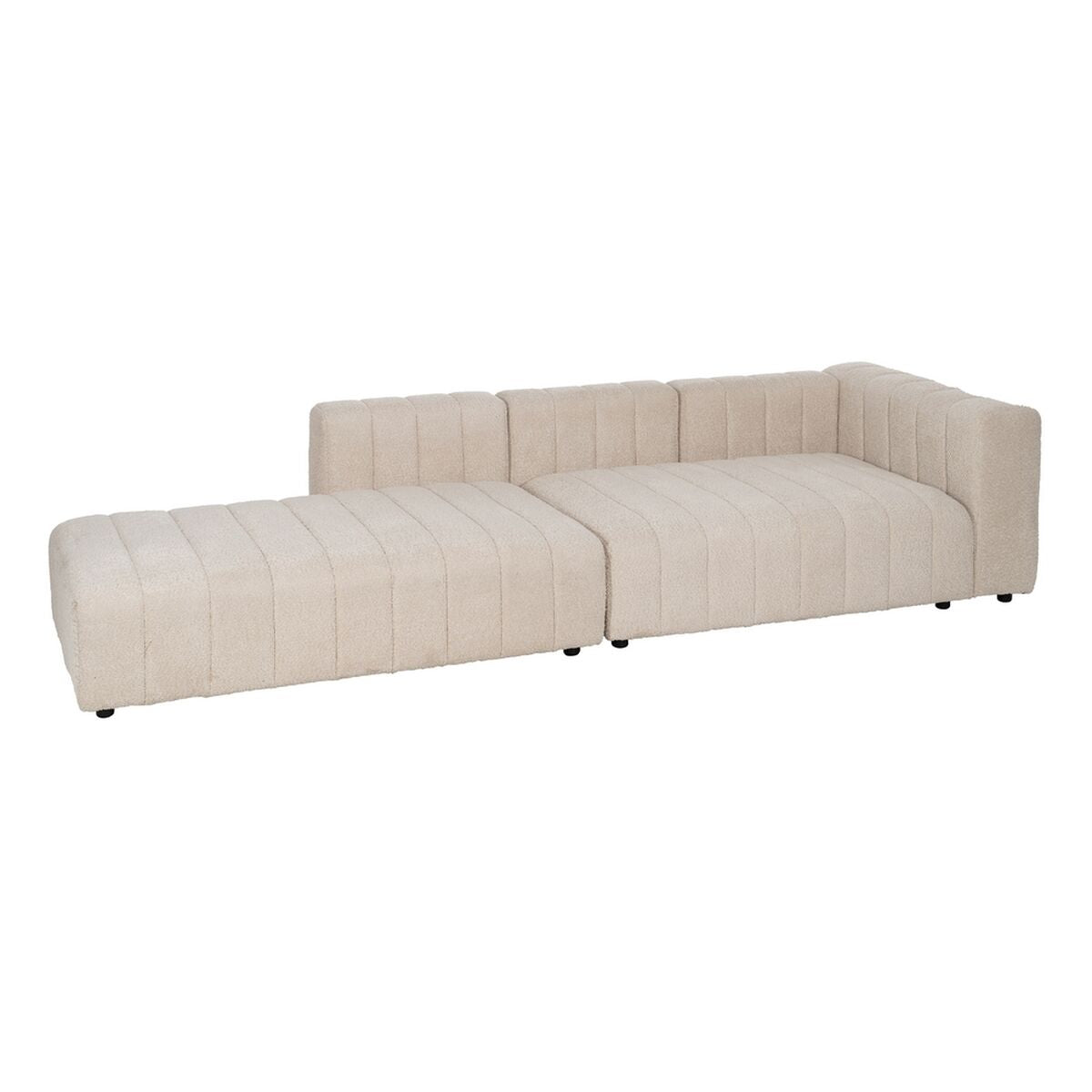 Sofá Beige Poliéster Hierro 148 x 100 x 66 cm