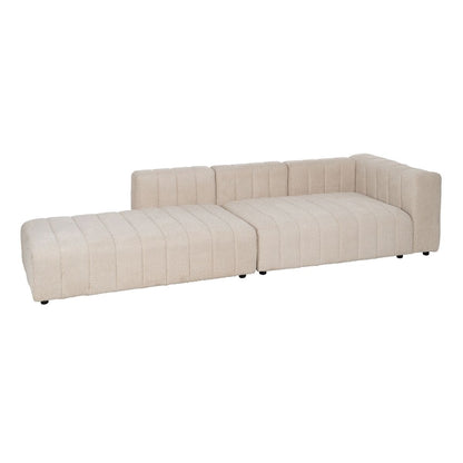 Sofá Beige Poliéster Hierro 150 x 100 x 66 cm