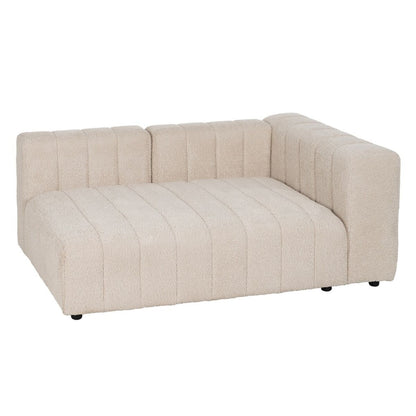 Sofá Beige Poliéster Hierro 150 x 100 x 66 cm