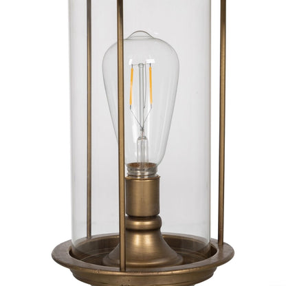 Table Lamp Gold Crystal Iron 40 W 27 x 27 x 48 cm