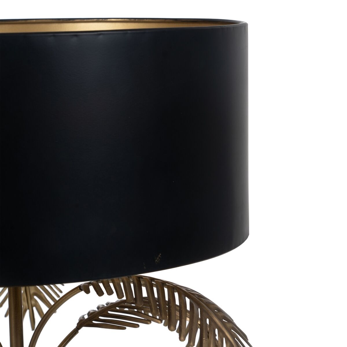 Table Lamp Black Gold 220 -240 V 45 x 45 x 76 cm