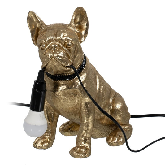 Golden Dog Table Lamp 40 W 220-240 V 25 x 15 x 29 cm