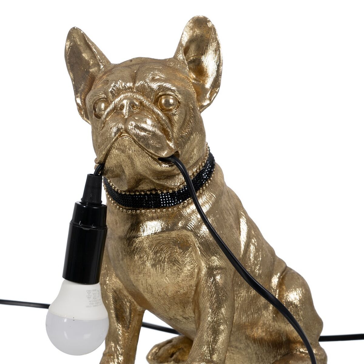 Golden Dog Table Lamp 40 W 220-240 V 25 x 15 x 29 cm