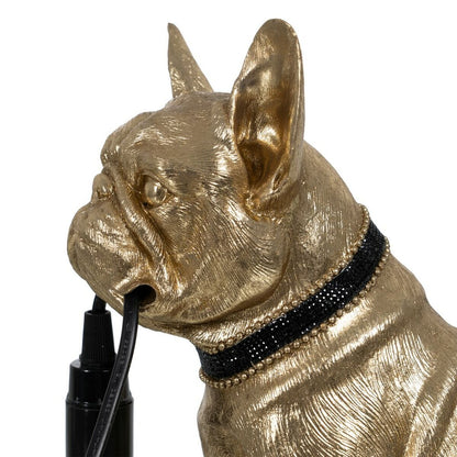 Golden Dog Table Lamp 40 W 220-240 V 25 x 15 x 29 cm