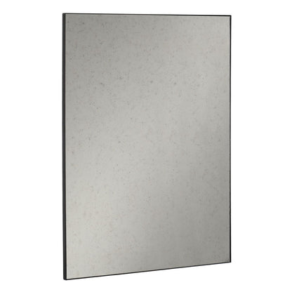 Wall Mirror Black Crystal Iron 90 x 120 cm