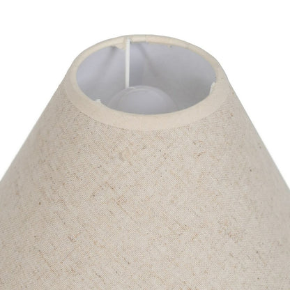 Table lamp Beige Grey 60 W 220-240 V 20 x 20 x 34 cm