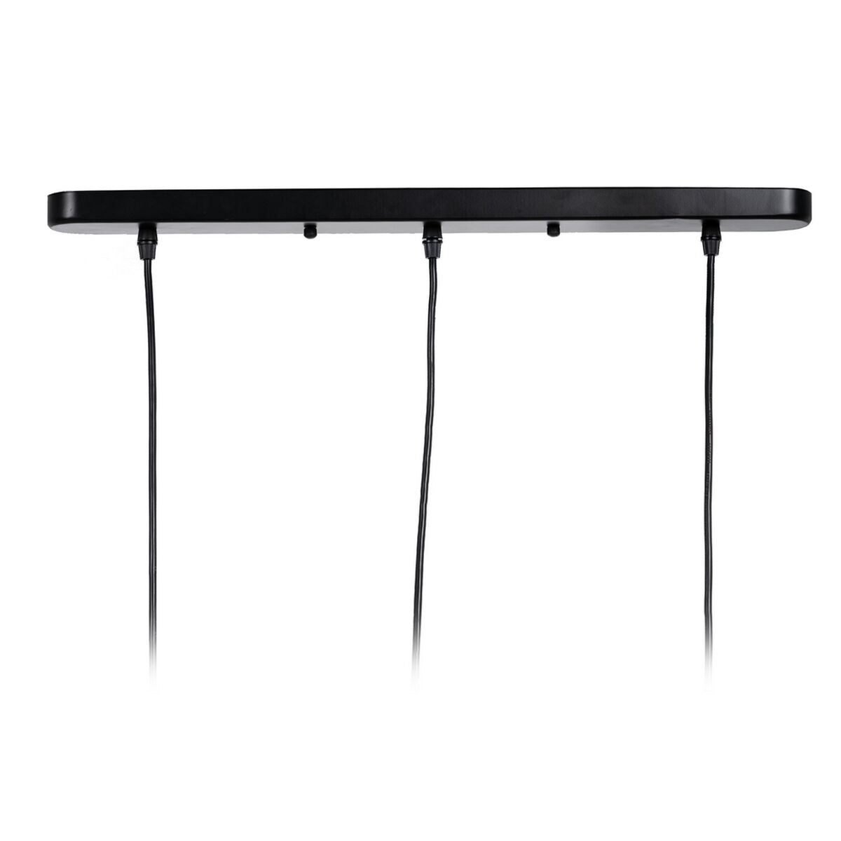 Natural Black Iron Ceiling Lamp 220-240 V 77 x 27 x 92 cm