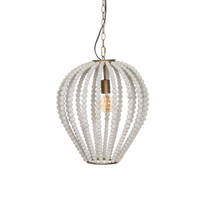 White Metal Ceiling Lamp 220-240 V 43 x 43 x 48 cm