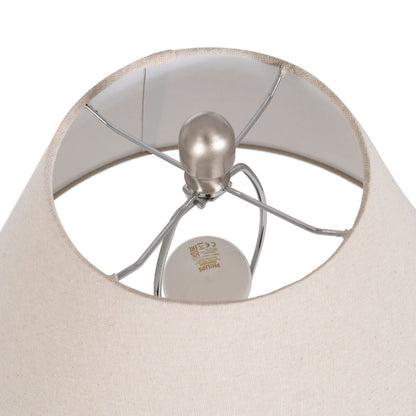 Table lamp White 60 W 220-240 V 45.5 x 45.5 x 59.5 cm