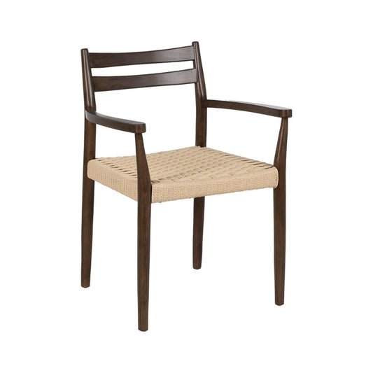 Silla de Comedor Marrón Beige 58 x 49 x 78,5 cm