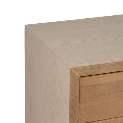 Aparador AIKO Crema Natural Hierro Madera MDF 148 x 38 x 66 cm