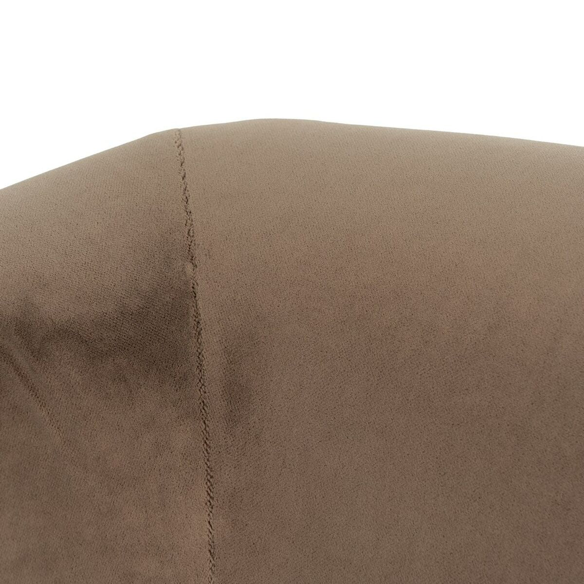 Natural Taupe Armchair Rubber Wood Foam Fabric 87 x 80 x 81 cm