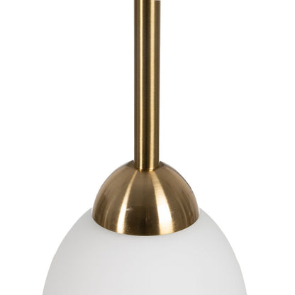 Gold White Ceiling Lamp 60 W