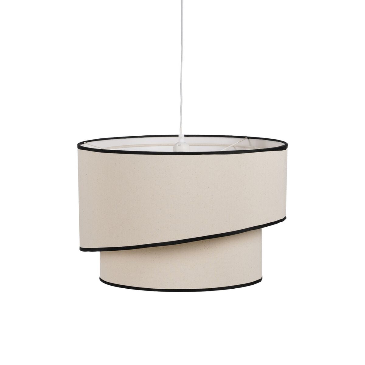 Black Beige Ceiling Lamp 60 W