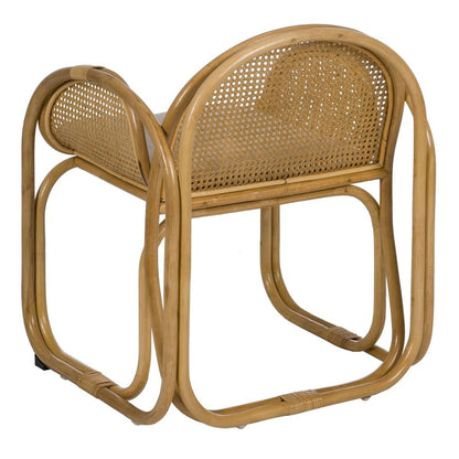 Natural Rattan Armchair 63.5 x 58 x 77 cm