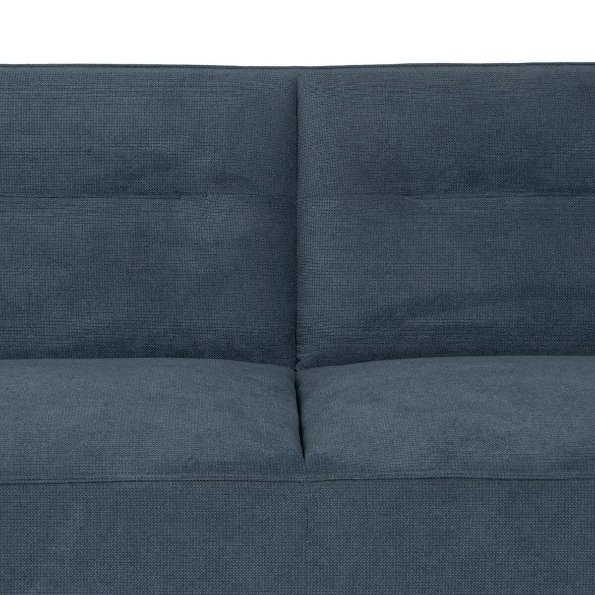 3 Seater Sofa Blue Wood 220 x 87 x 85 cm