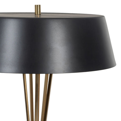 Table Lamp Black Gold Iron 40 W 33 x 33 x 51 cm