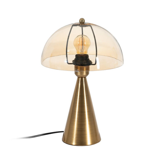 Table Lamp Gold Crystal Iron 40 W 25 x 25 x 37 cm