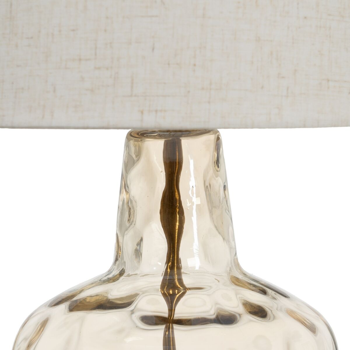 Table Lamp Cream Gold Crystal Iron 40 W 30 x 30 x 51 cm