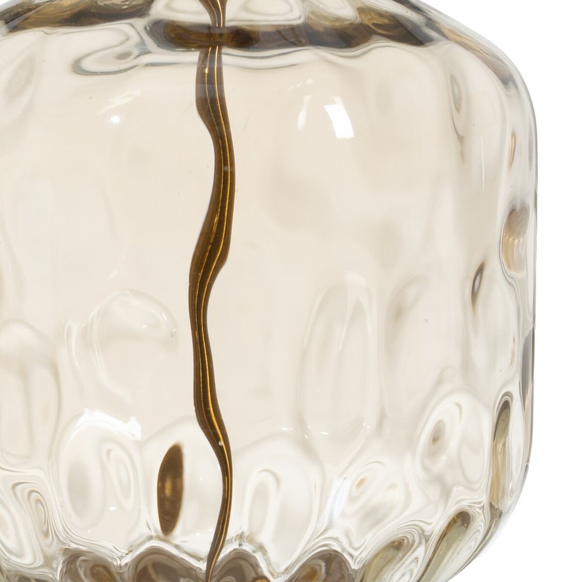 Table Lamp Cream Gold Crystal Iron 40 W 30 x 30 x 51 cm