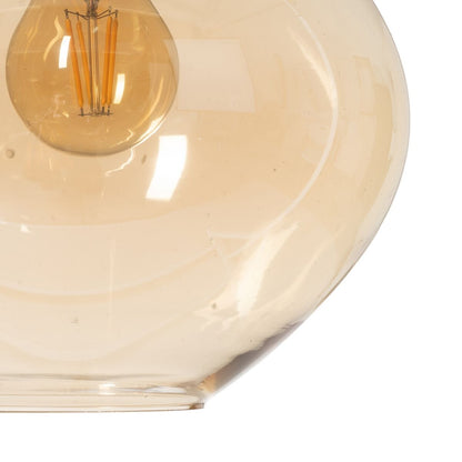 Gold Caramel Ceiling Lamp 60 W Ø 23 cm