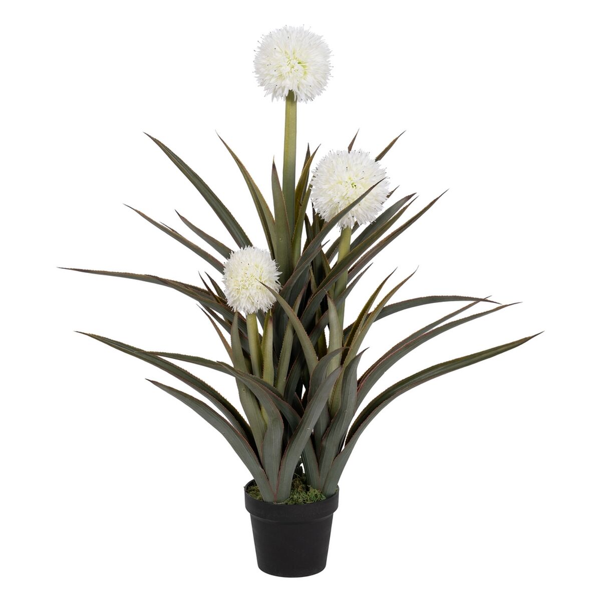 Planta Decorativa Bambú Polietileno Hierro Cemento 45 x 45 x 100 cm