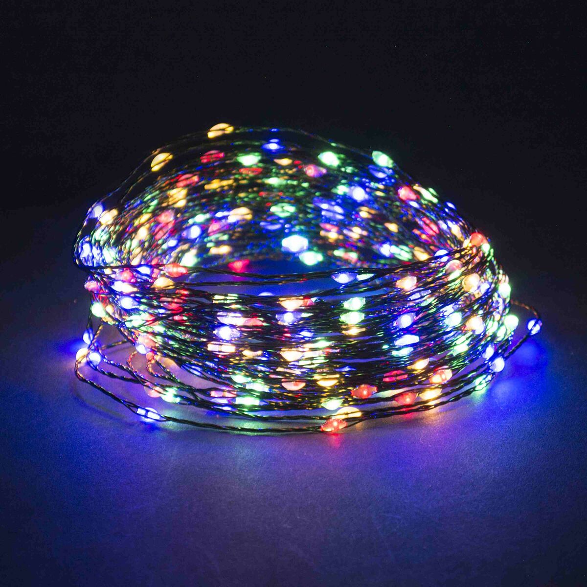 Cortina de Luces LED Multicolor Metal Plástico 15 X 8 X 9 CM