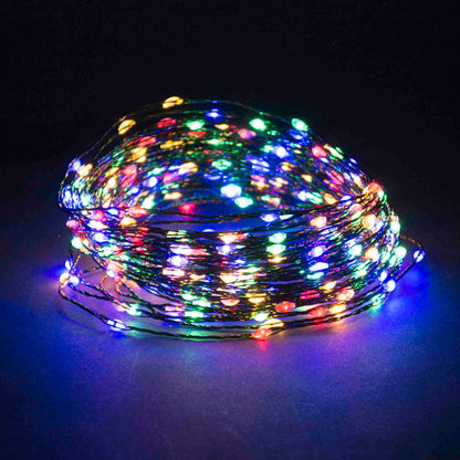 Cortina de Luces LED Multicolor Metal Plástico 15 X 8 X 9 CM