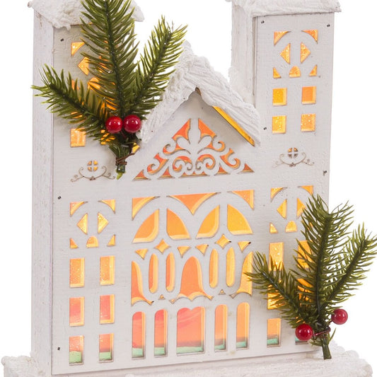 Accesorio para Belén de Navidad Natural Iglesia 19 X 8 X 33 CM