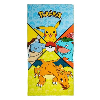 Toalla de Playa Pokémon Multicolor 70 x 140 cm