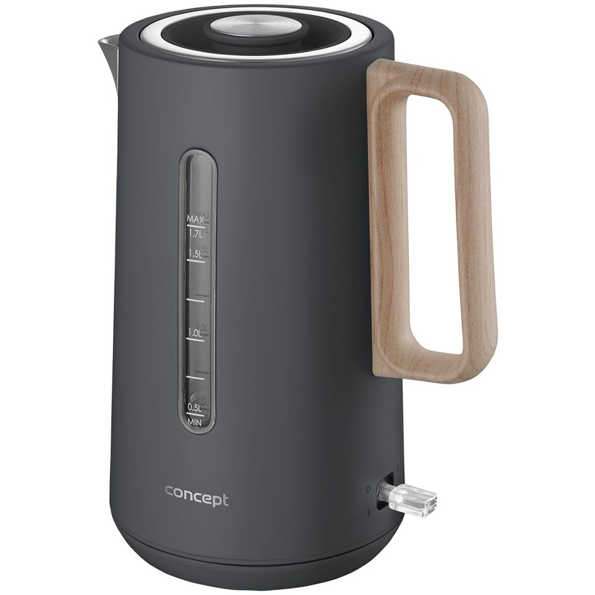 Hervidor Concept RK3370 Gris Acero Inoxidable 1850-2200 W 1,7 L