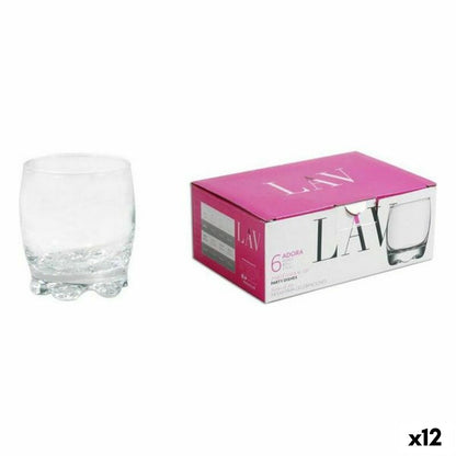 Set de Vasos de Chupito LAV 596155 (12 Unidades) (80 ml)