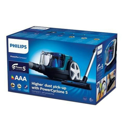 Aspiradora sin Bolsa Philips PowerPro Compact FC9334/09 Azul Negro Verde Gris 900 W 750 W 650 W