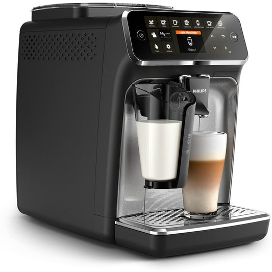 Cafetera Superautomática Philips EP4346/70 Negro Plateado 1500 W 15 bar 1,8 L