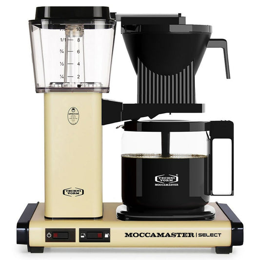 Moccamaster KBG Drip Coffee Maker Yellow 1520 W 1.25 L