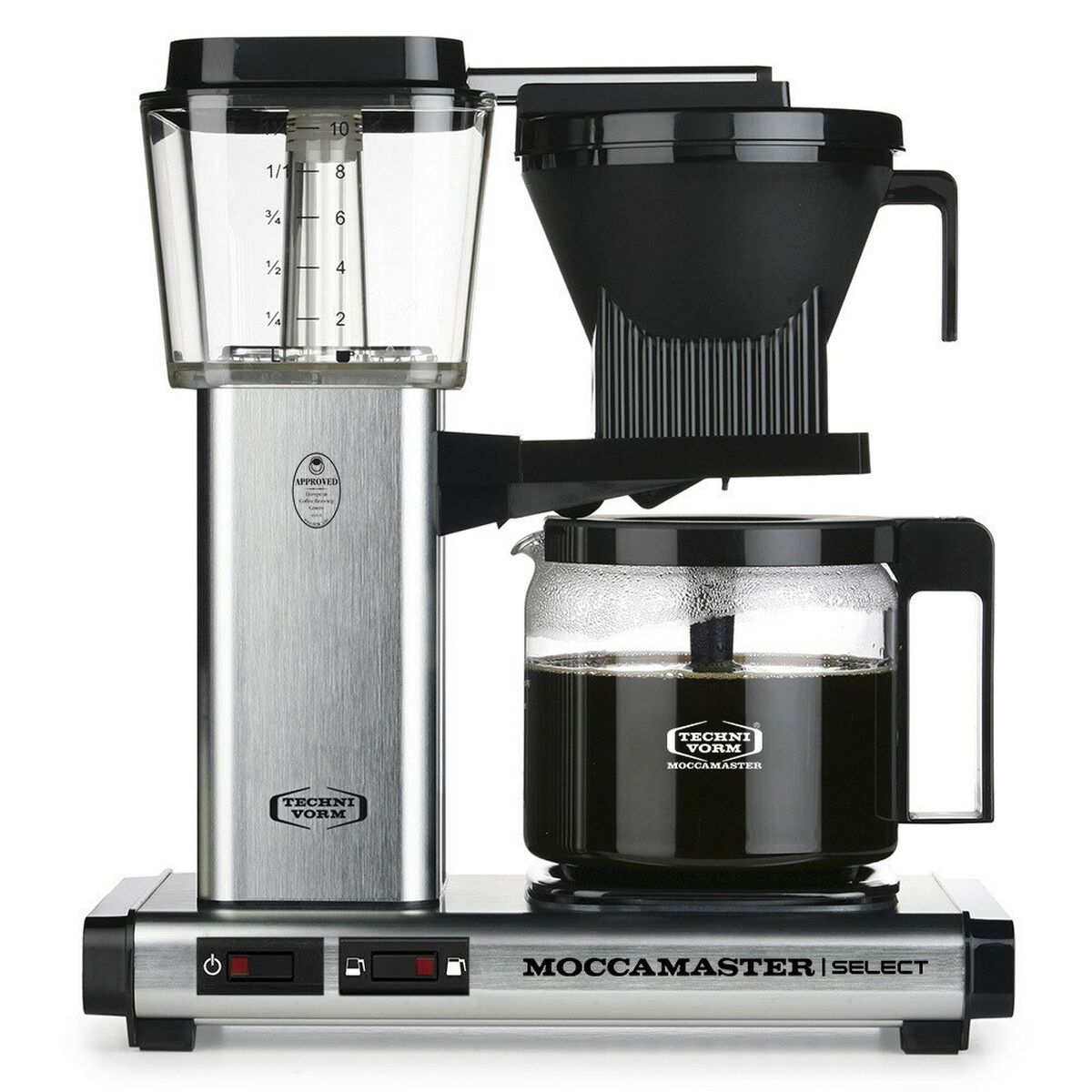 Cafetera de Goteo Moccamaster Negro Acero 1520 W 1,25 L