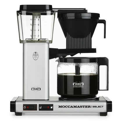 Cafetera de Goteo Moccamaster Negro Acero 1520 W 1,25 L