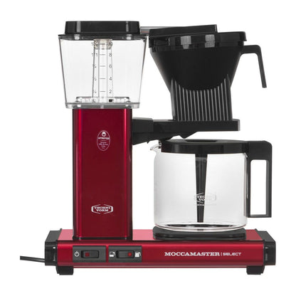 Moccamaster KBG SELECT Drip Coffee Maker Burgundy 1350 W 1.25 L