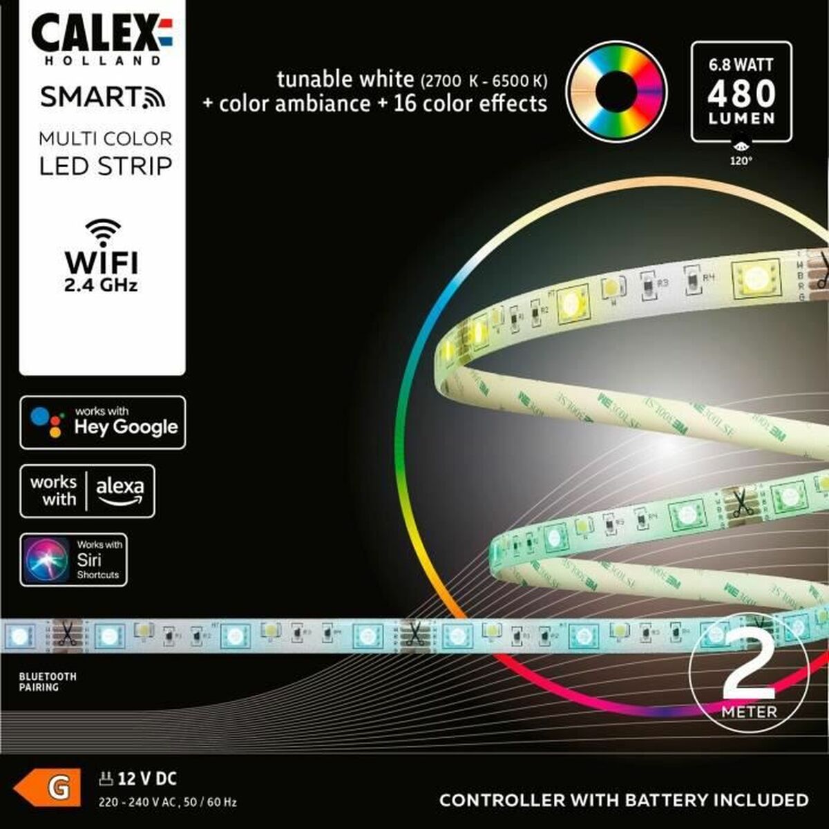 Tiras LED Calex Ribbon 7 W